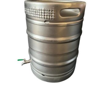 butoi inox bere 50 litri cu robinet