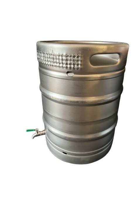 butoi inox bere 50 litri cu robinet
