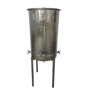 Vas Aghizma din inox Convelt 160 litri cu suport si 3 robineti