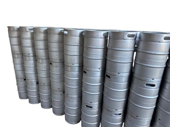 Butoi Inox Alimentar Keg DIN 50l NOU dop A - imagine 2